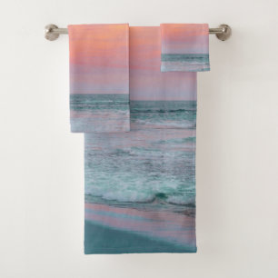 Solid Colour American Bath Towel Set