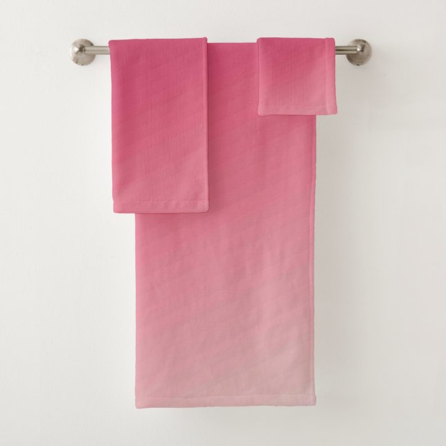 Solid Colour American Bath Towel Set (Insitu)