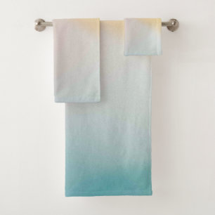 Solid Colour American Bath Towel Set