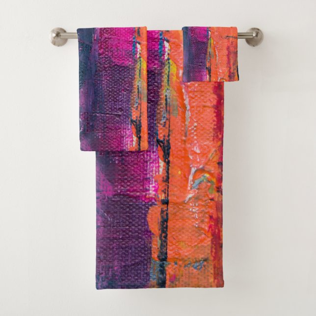 Solid Colour American Bath Towel Set (Insitu)