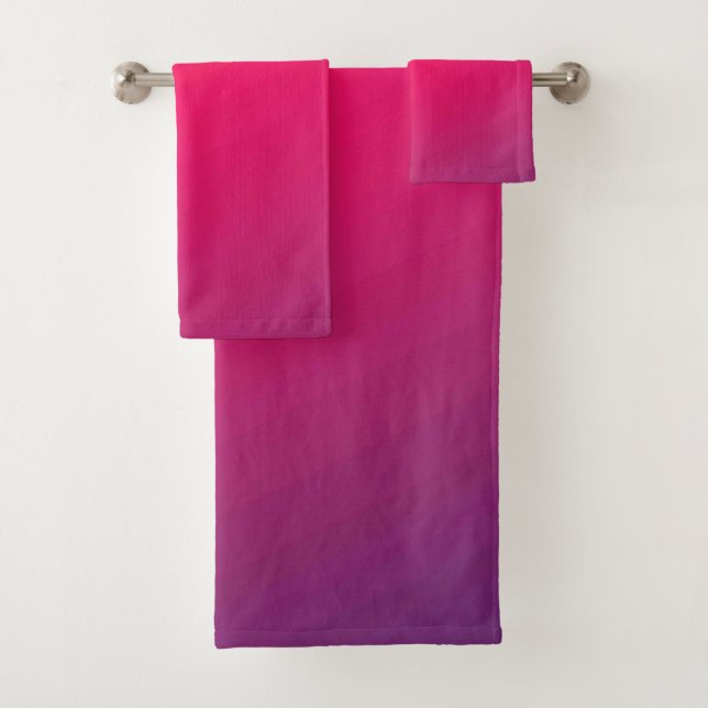 Solid Colour American Bath Towel Set (Insitu)