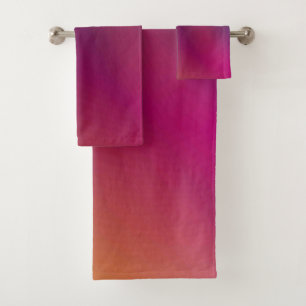 Solid Colour American Bath Towel Set