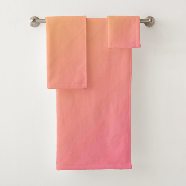 Solid Colour American Bath Towel Set (Insitu)