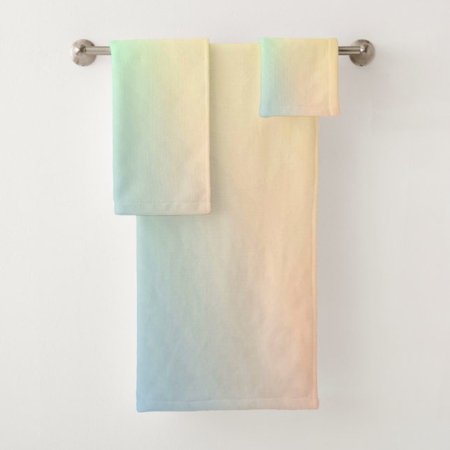 Solid Colour American Bath Towel Set (Insitu)