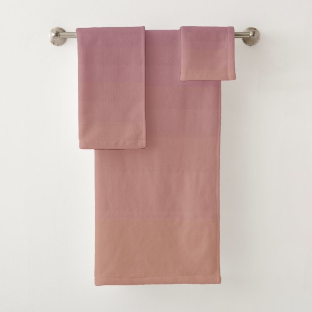 Solid Colour American Bath Towel Set (Insitu)