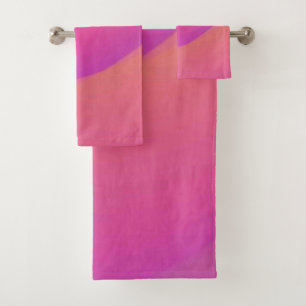 Solid Colour American Bath Towel Set