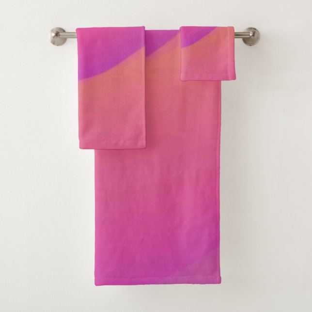 Solid Colour American Bath Towel Set (Insitu)