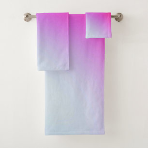 Solid Colour American Bath Towel Set