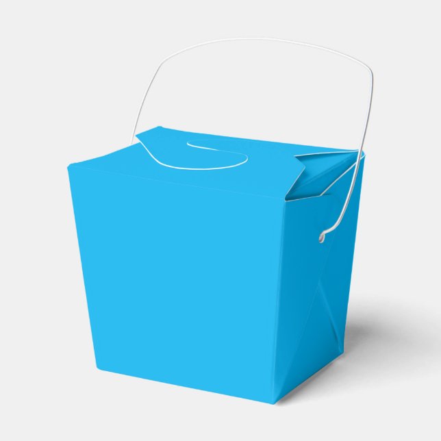 Solid Colour American Favour Box (Front Side)