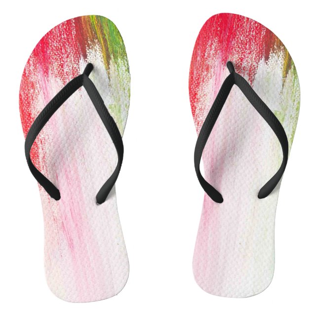 Solid Colour American Flip Flops (Footbed)