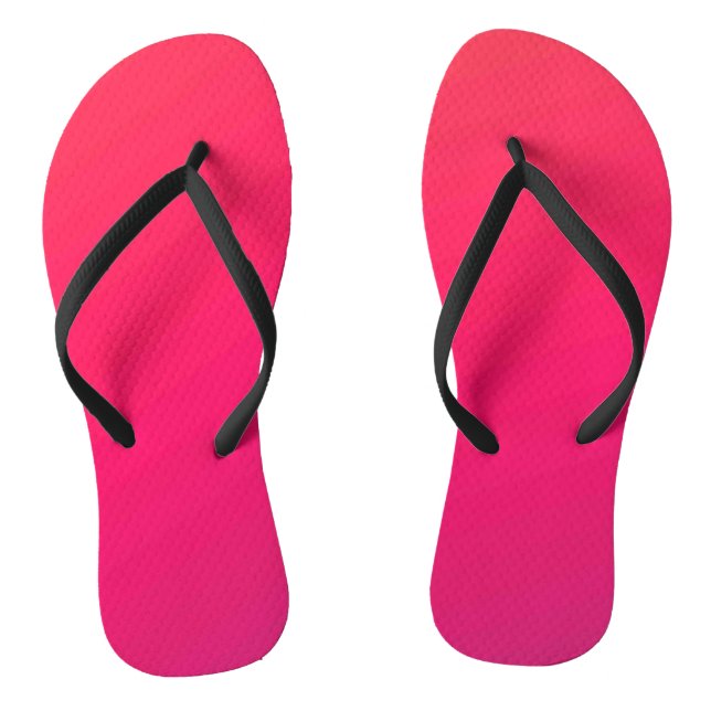 Solid Colour American Flip Flops (Footbed)