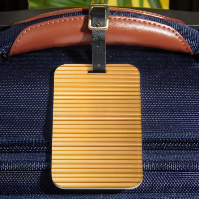 Solid Colour American Luggage Tag (Front Insitu 2)
