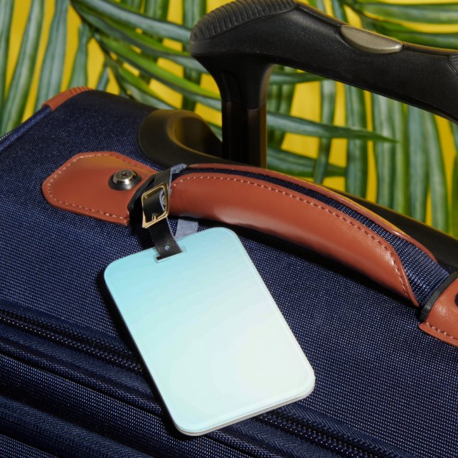 Solid Colour American Luggage Tag (Front Insitu 1)