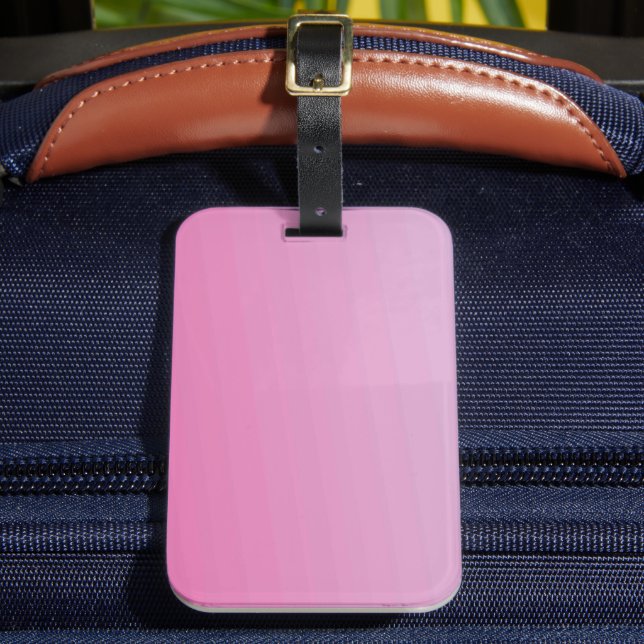 Solid Colour American Luggage Tag (Front Insitu 2)