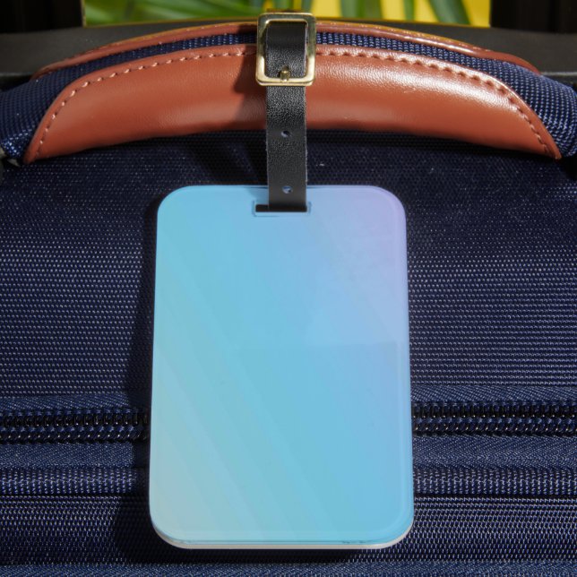 Solid Colour American Luggage Tag (Front Insitu 2)