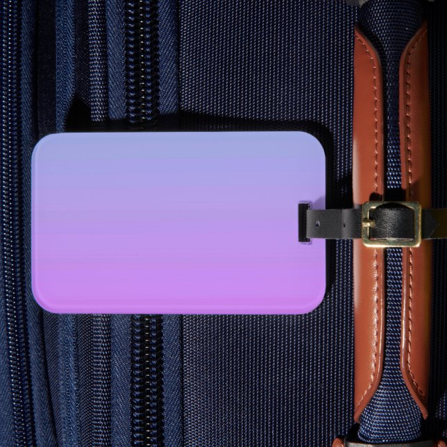 Solid Colour American Luggage Tag (Front Insitu 4)