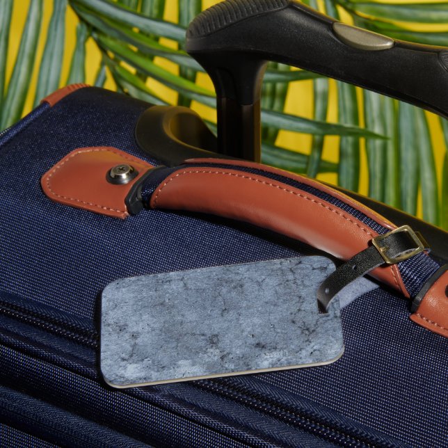Solid Colour American Luggage Tag (Front Insitu 3)