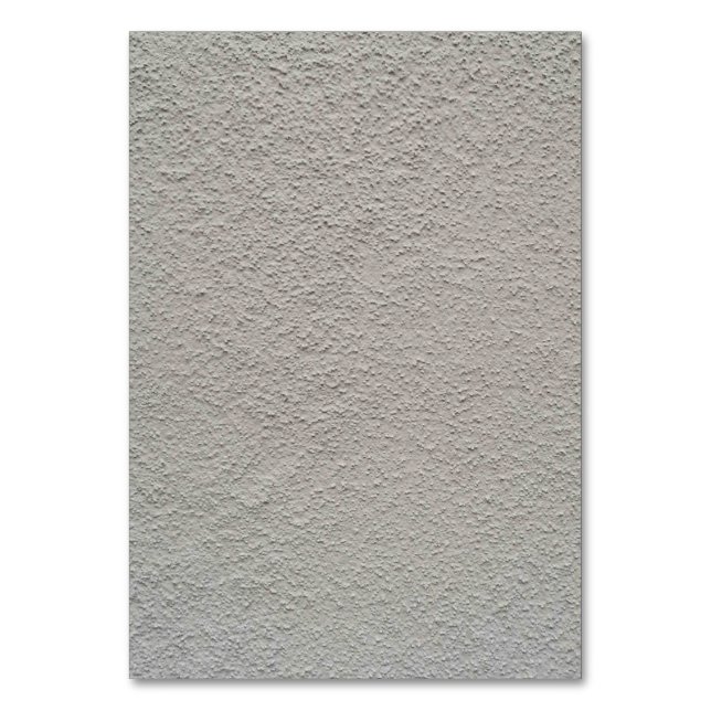 Solid Colour American Table Number Card  (Front)