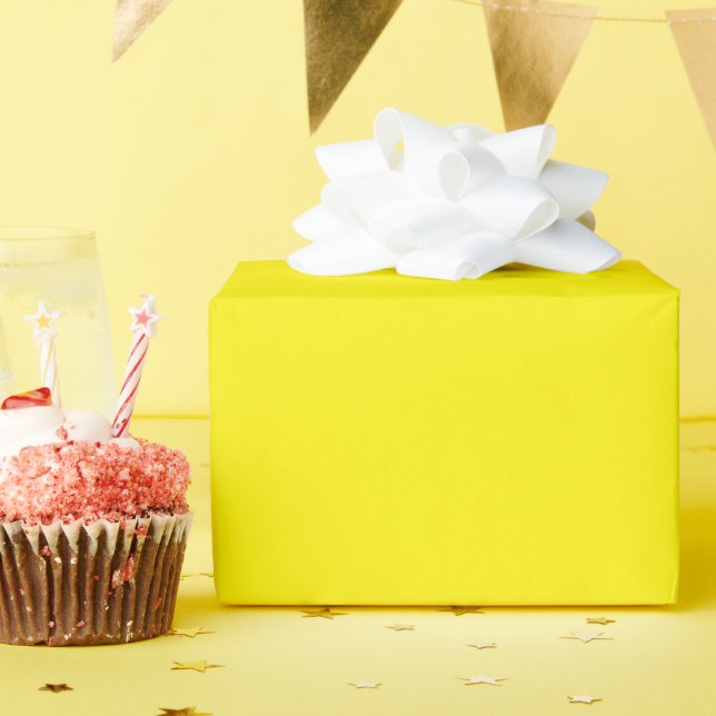 Solid Colour American Wrapping Paper (Birthday Party)