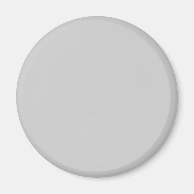 Solid Colour Background Template Magnet (Front)