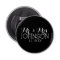 Solid Colour Black Mr & Mrs Wedding Favours