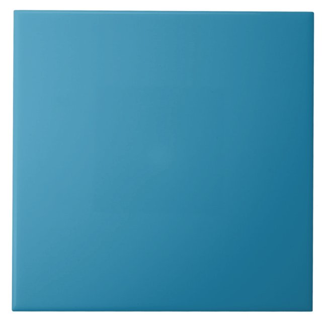 Solid Colour Block - Blue Tile (Front)