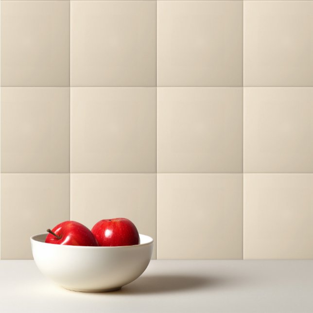 Solid colour cream light beige tile (Creator Uploaded)