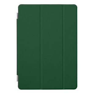 Solid colour dark green iPad pro cover