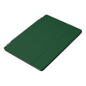 Solid colour dark green iPad pro cover (Side)
