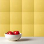 Solid colour dull yellow tile<br><div class="desc">Solid colour dull yellow design.</div>