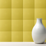 Solid colour dusty yellow tile<br><div class="desc">Solid colour dusty yellow design.</div>