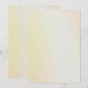 Solid Colour Flat Invitations Announcements Card