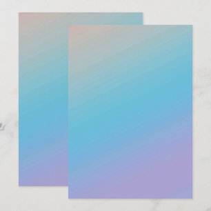 Solid Colour Flat Invitations Announcements Card