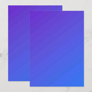 Solid Colour Flat Invitations Announcements Card