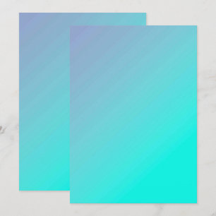 Solid Colour Flat Invitations Announcements Card