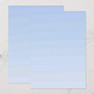 Solid Colour Flat Invitations Announcements Card