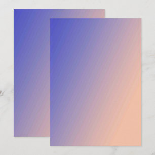 Solid Colour Flat Invitations Announcements Card