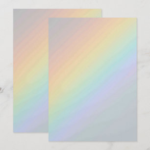 Solid Colour Flat Invitations Announcements Card