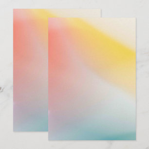 Solid Colour Flat Invitations Announcements Card