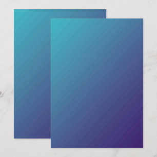 Solid Colour Flat Invitations Announcements Card