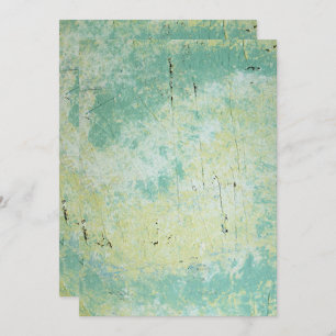 Solid Colour Flat Invitations Announcements Card