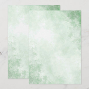 Solid Colour Flat Invitations Announcements Card