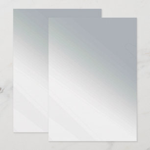 Solid Colour Flat Invitations Announcements Card