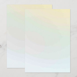 Solid Colour Flat Invitations Announcements Card