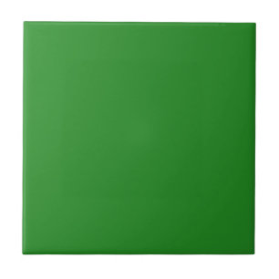 Solid Colour Forest Green Tile