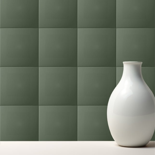 Solid colour Forest Moss dark green Tile (Creator Uploaded)
