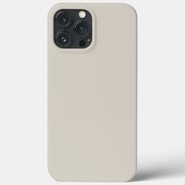 Solid colour greige beige Case-Mate iPhone case (Back)
