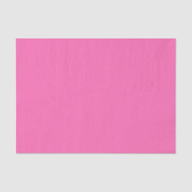 Solid Colour: Hot Pink #2 Tissue Paper (Front)