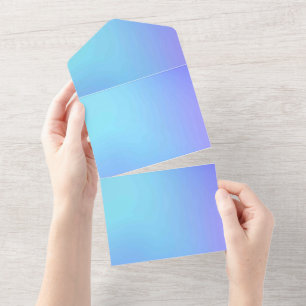 Solid Colour Invitations Announcements Card