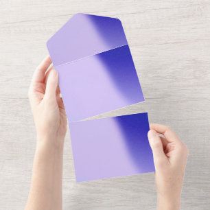 Solid Colour Invitations Announcements Card